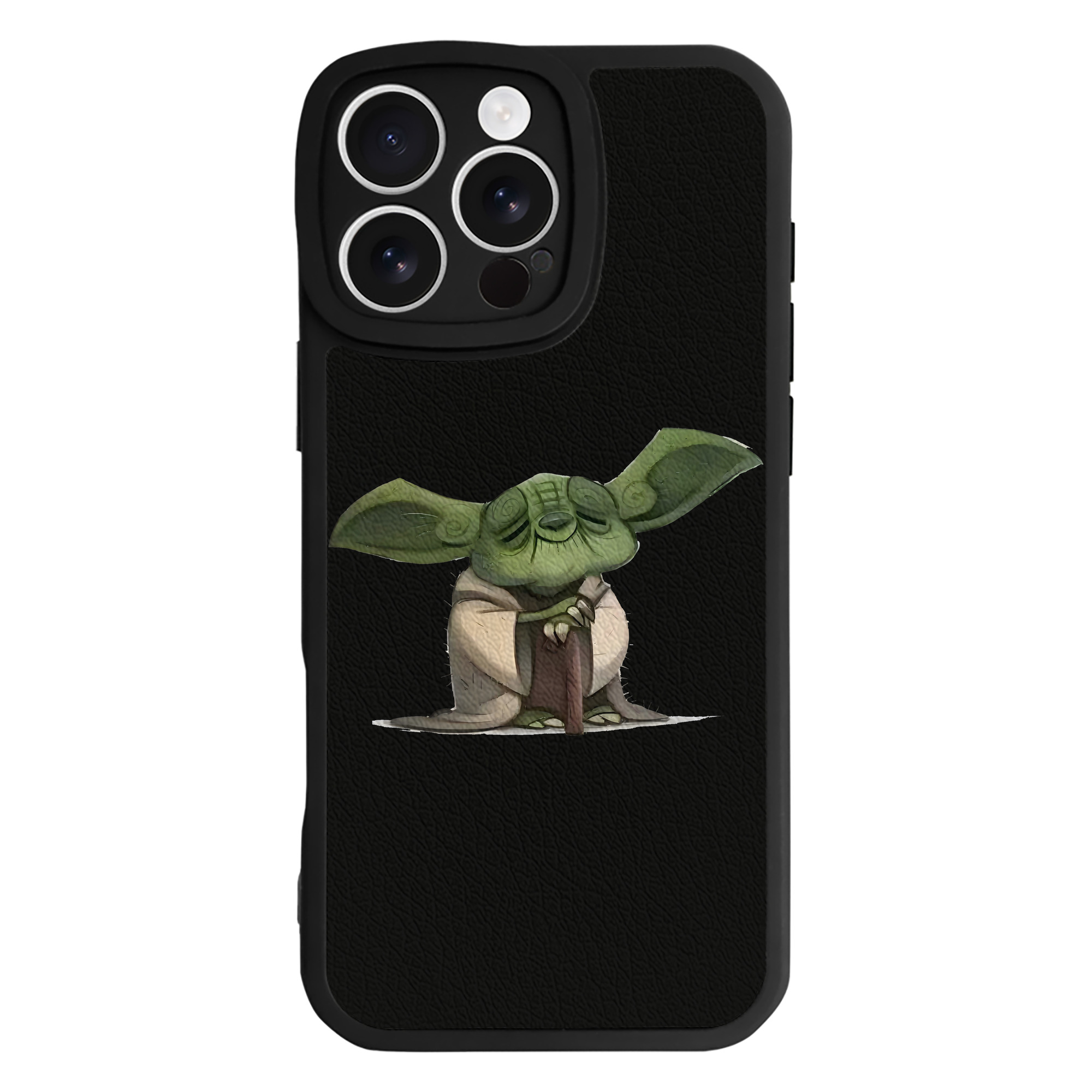 （画像用） スター・ウォーズ Star Wars 【iPhone 16シリーズ対応】シリコンスマホケース（レザー調） 材質：シリコン